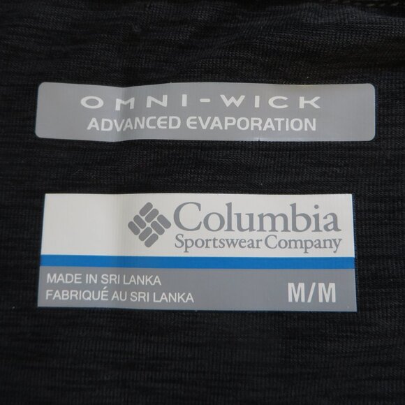 Columbia mens omni wick light jacket size M gray long sleeve 1/4 zip - Picture 6 of 10